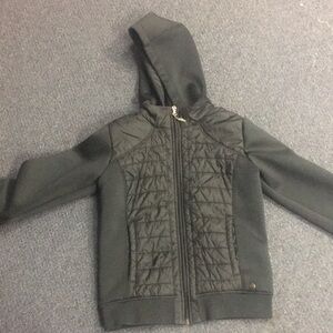 Kids Hooded Jacket - Black